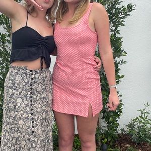 Urban Outfitters Pink Floral Dress Size M